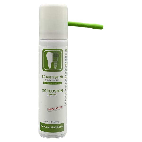 Scantist 3D Occlusion Spray, green, 75 ml