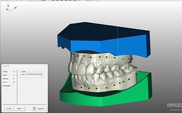 Magic® Model 3D Ortho, Ortho-Modul for Dental 1490 4079