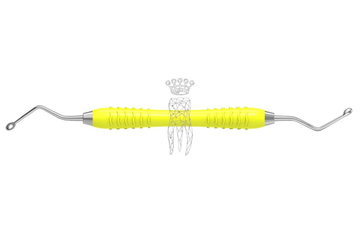 Scharfer Löffel Hemingway oval 3.5/5.5mm Colori-Silicon – Carl Martin, Sonstige chirurgische Instrumente