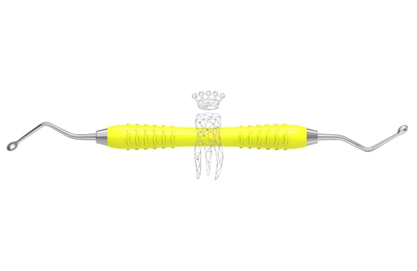 Scharfer Löffel Hemingway oval 3.5/5.5mm Colori-Silicon