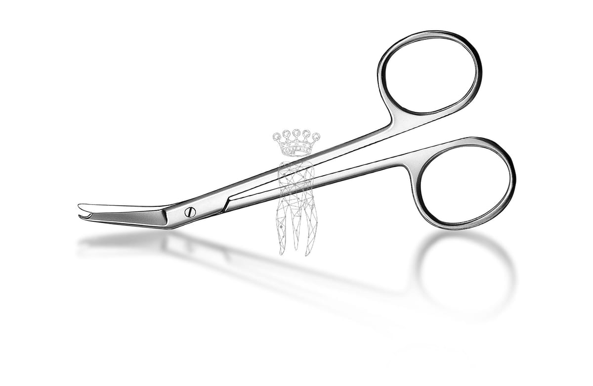 Fadenschere Spencer 11.5cm kniegebogen – Carl Martin, Other Surgical Instruments
