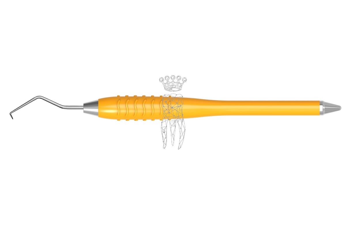 Zahnsonde einendig Häkchen Fig. 17 Colori-Silicon – Carl Martin, Explorers