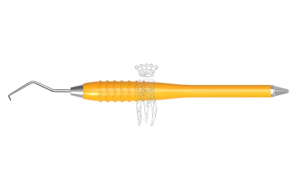 Zahnsonde einendig Häkchen Fig. 17 Colori-Silicon