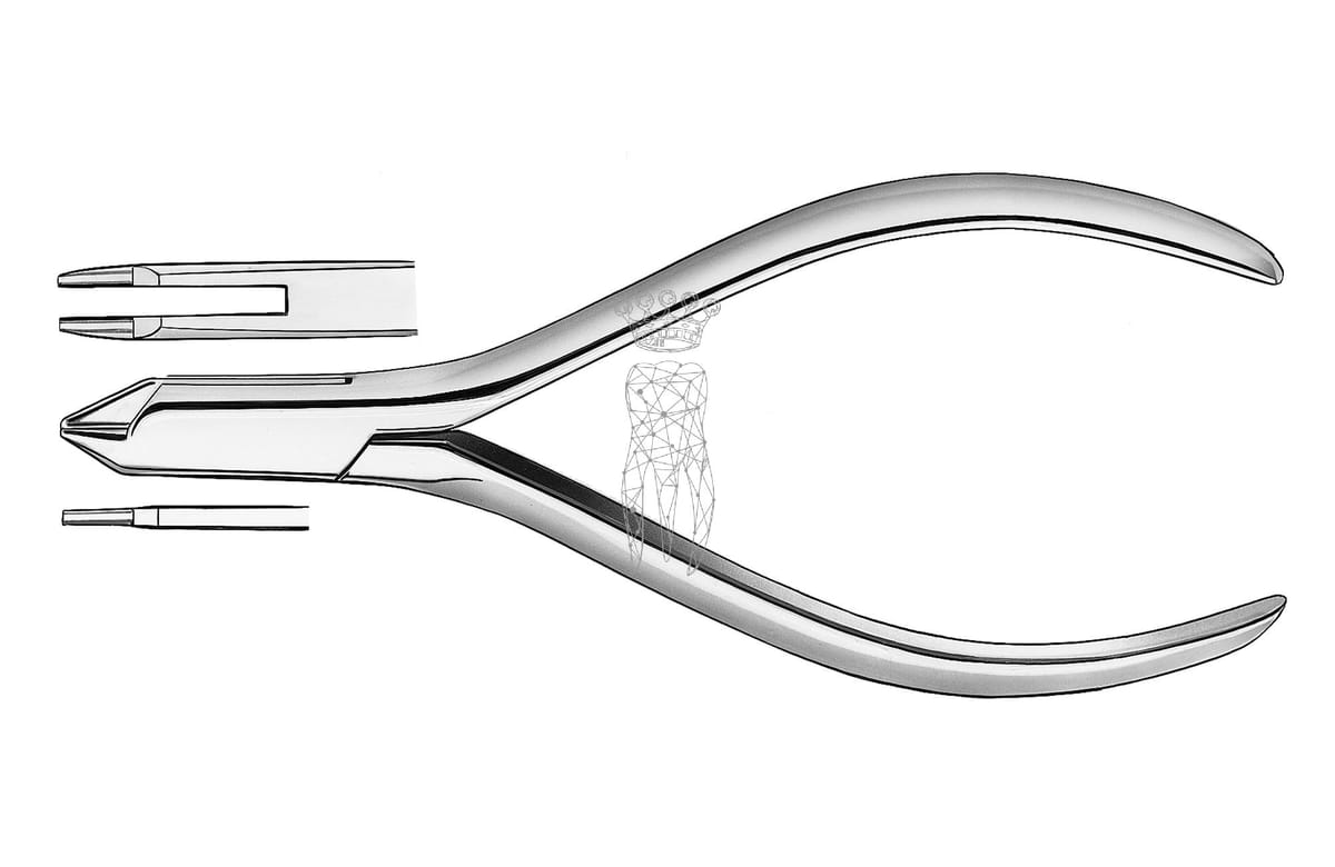 Klammerbiegezange Aderer RS – Carl Martin, Laboratory Pliers