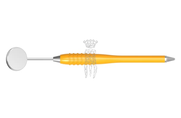 Mundspiegelgriff 12cm cone socket Colori-Silicon