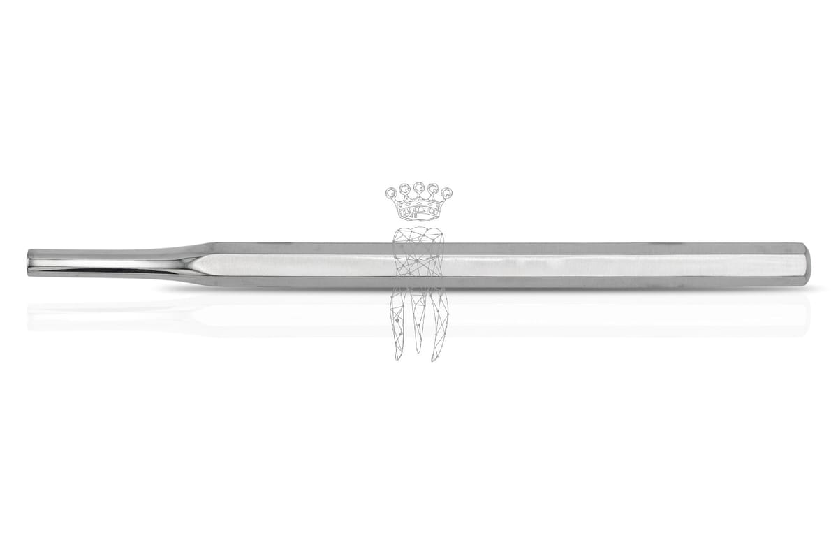 Mundspiegelgriff 6-kant hohl rostfrei Gewinde M2.5mm – Carl Martin, Mundspiegel und Zubehör