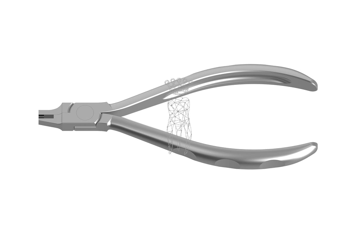 Plazier- u. Klemmzange für crimpable hooks ab 1.25mm Steglänge – Carl Martin, Other Instruments