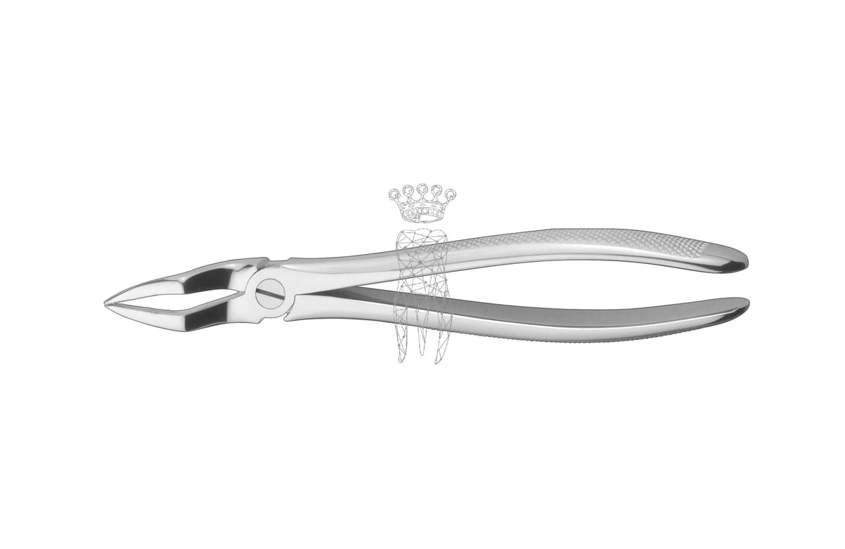 Zahnzange Haftprofil OK Wurzeln – Carl Martin, Extraction Forceps Upper Jaw