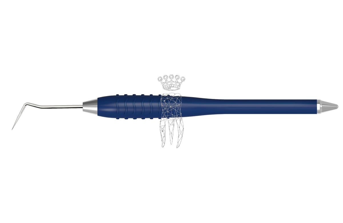 Zahnsonde einendig Standard Fig. 9 Colori-Silicon – Carl Martin, Explorers