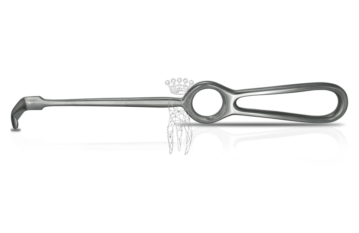 Wundhaken Langenbeck 29x10mm – Carl Martin, Wangenhalter - Wundhaken