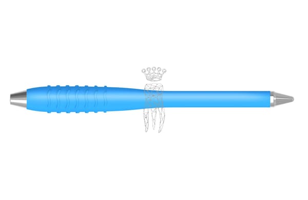 Mundspiegelgriff 12cm Gewinde M2.5mm Colori Silikon