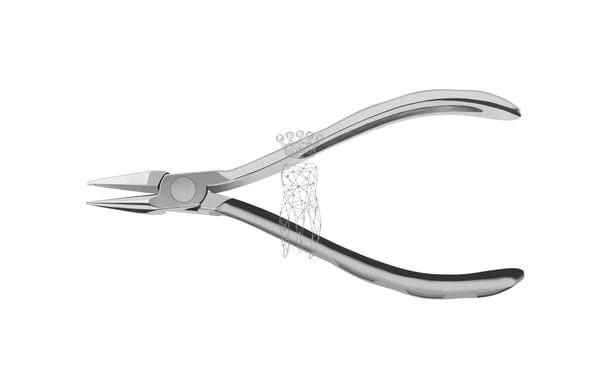 Light Wire Bird Beak Zange lange Ausführung mit Führungsrille