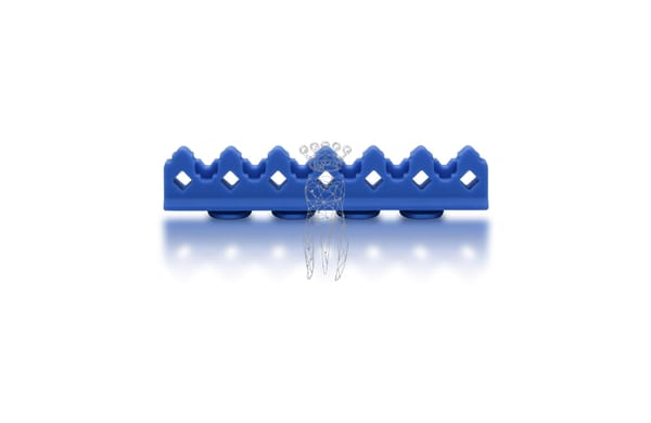 Silikon Auflage f. 3029-S + CLIP-S 6 Instrumente - hellblau