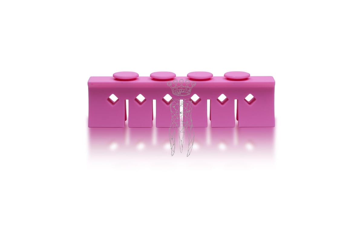 Silikon Niederhalter 3029-S + CLIP-S 6 Instrumente - pink – Carl Martin, Sonstige Einmalartikel