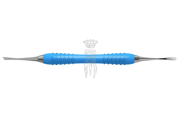 Raspatorium MINI-GLICKMAN Colori-Silicon Klinge 3.0mm / Raspa: 3.0mm