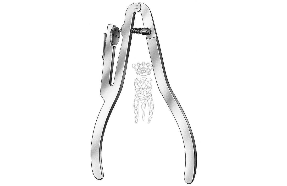 Kofferdamlochzange Ivory – Carl Martin, Rubber Dam Forceps / Rubber Dam Punches
