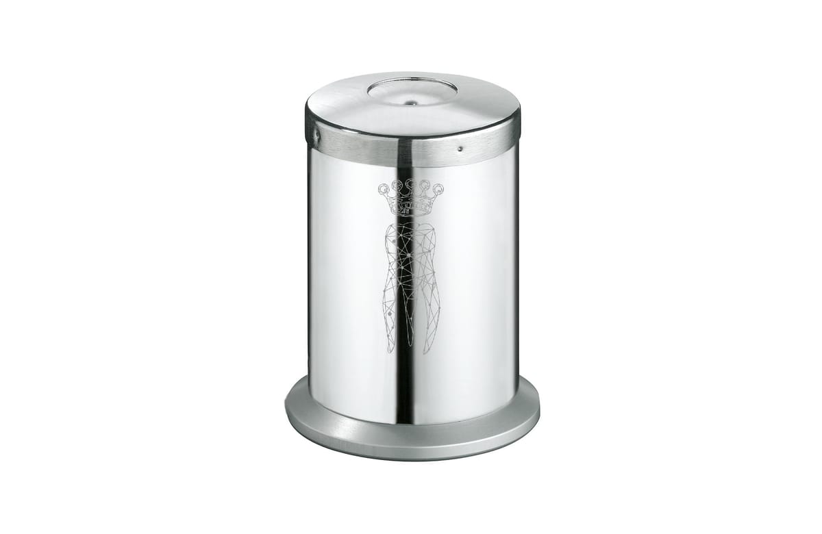 Wattespender METHOT Edelstahl 90mm hoch - Ø 48mm – Carl Martin, Watterollen