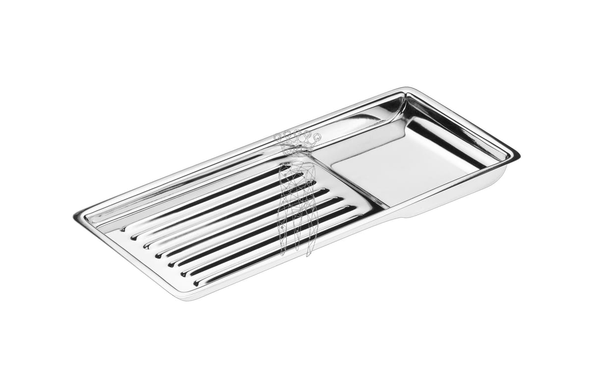 Instrumenten-Ablage-Tray Edelstahl 196 x 93 mm – Carl Martin