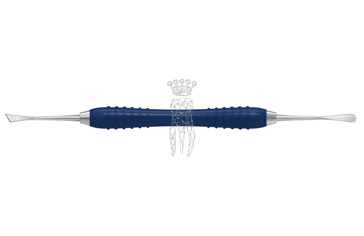 Raspatorium GLICKMAN Colori-Silicon Klinge 4.0mm / Raspa: 4.0mm – Carl Martin, Periosteal Elevators - Elevators