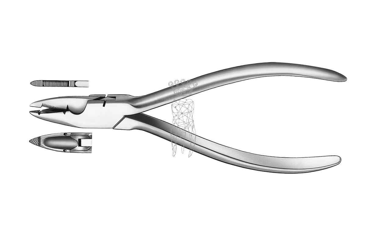 Klammerbiegezange Waldsachs RS – Carl Martin, Laboratory Pliers