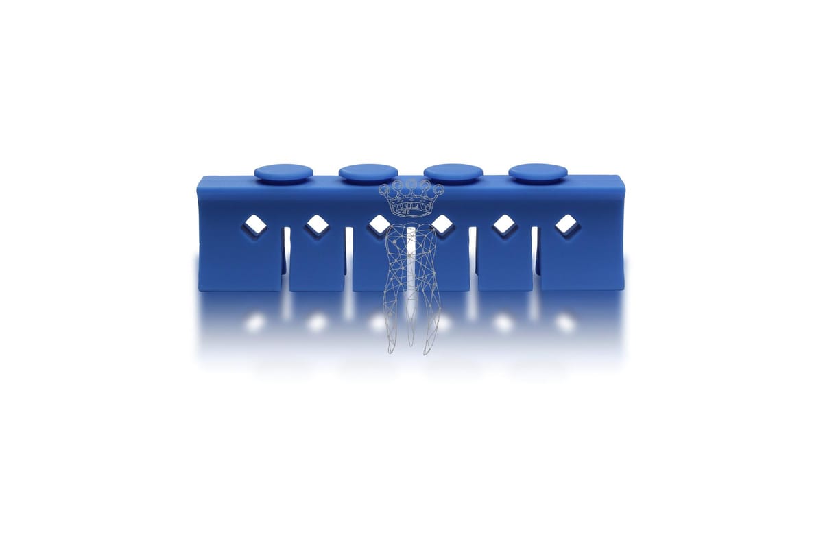 Silikon Niederhalter 3029-S + CLIP-S 6 Instrumente - hellblau – Carl Martin, Drawer Inserts