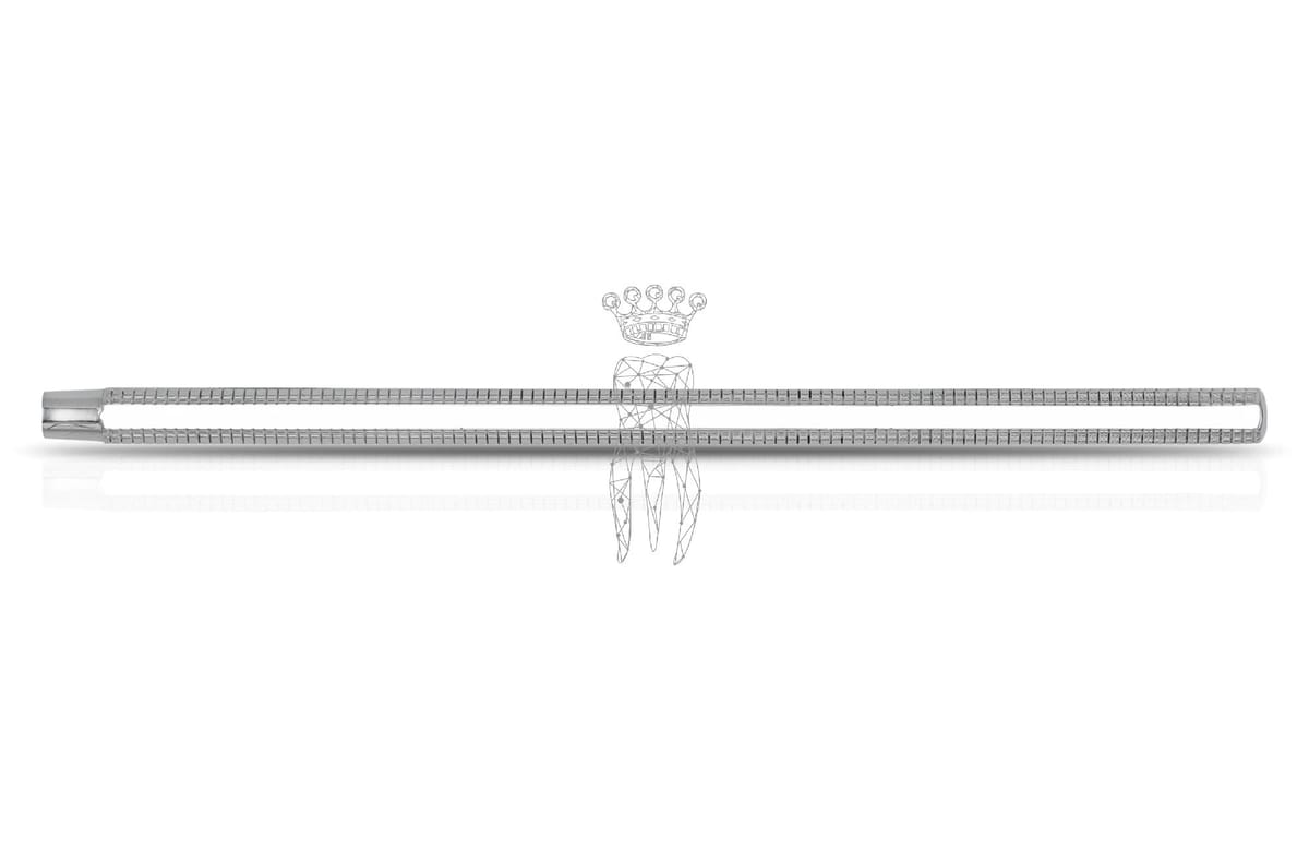 Mundspiegelgriff 8-kant massiv rostfrei Gewinde cone-socket – Carl Martin, Mouth Mirrors and Accessories