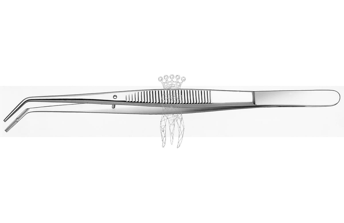 Pinzette für Spitzen 15cm – Carl Martin, Tweezers