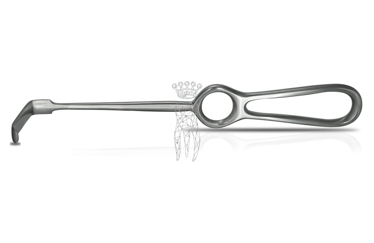 Wundhaken Langenbeck 42x10mm – Carl Martin, Cheek Retractors - Wound Retractors