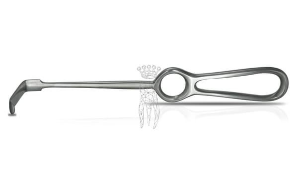 Wundhaken Langenbeck 42x10mm