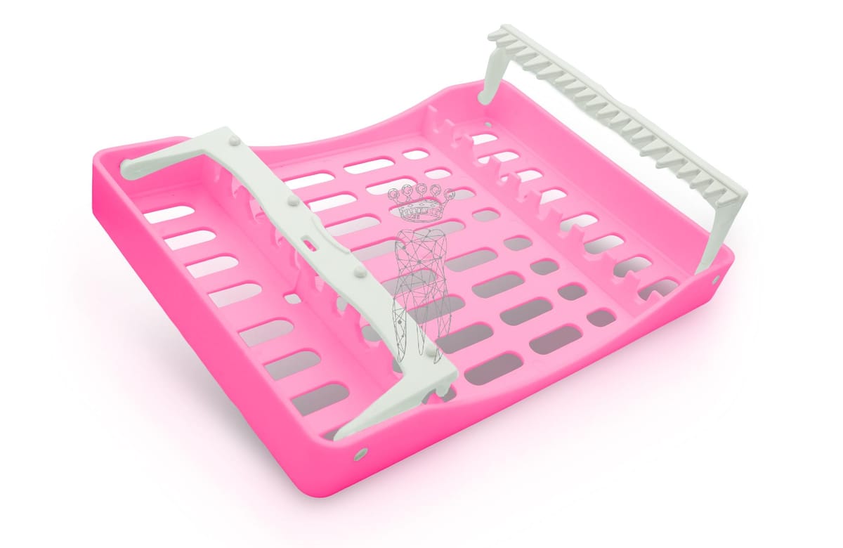 SteriWashTray pink 10 Instrumente 208 x 148 x 26mm – Carl Martin