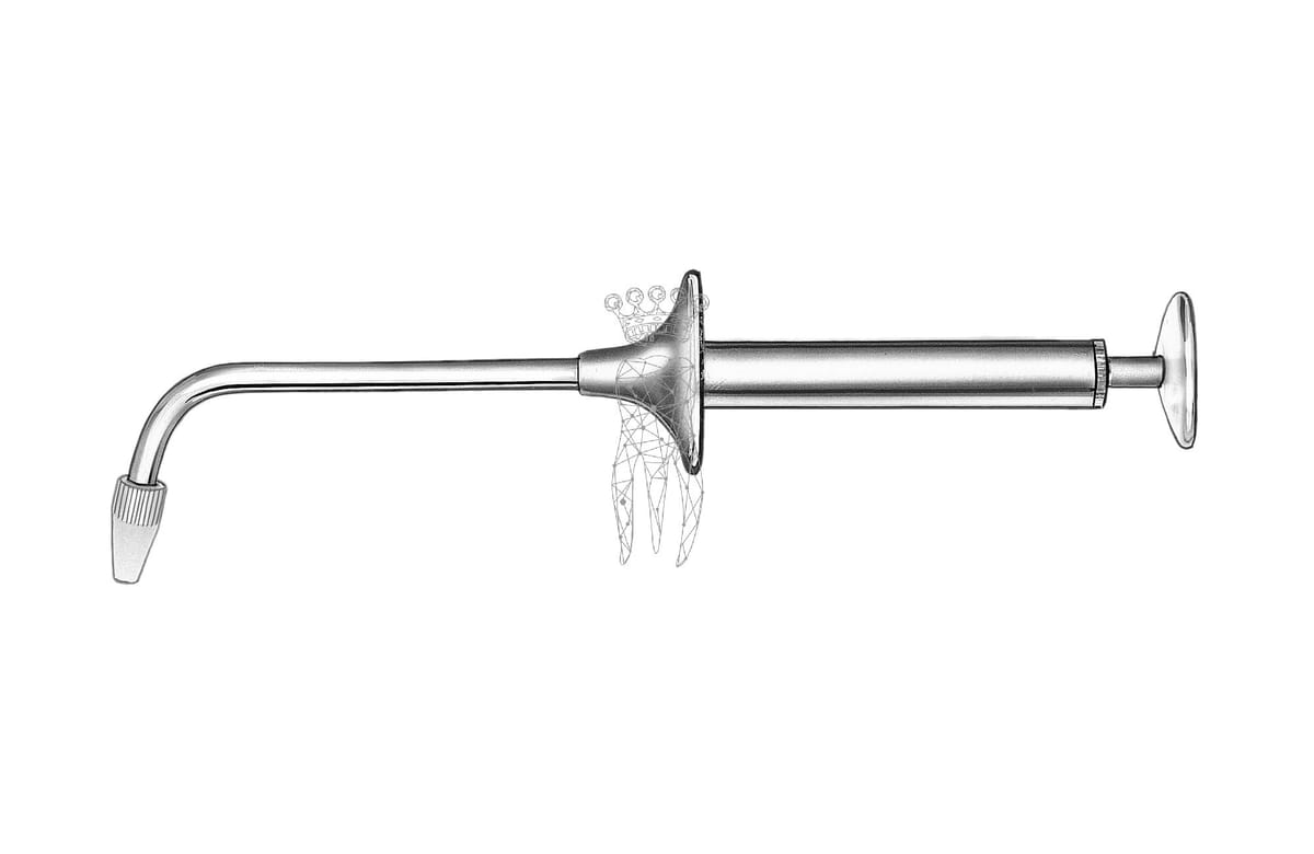 Amalgampistole Metallspitze – Carl Martin, Applikationspistolen