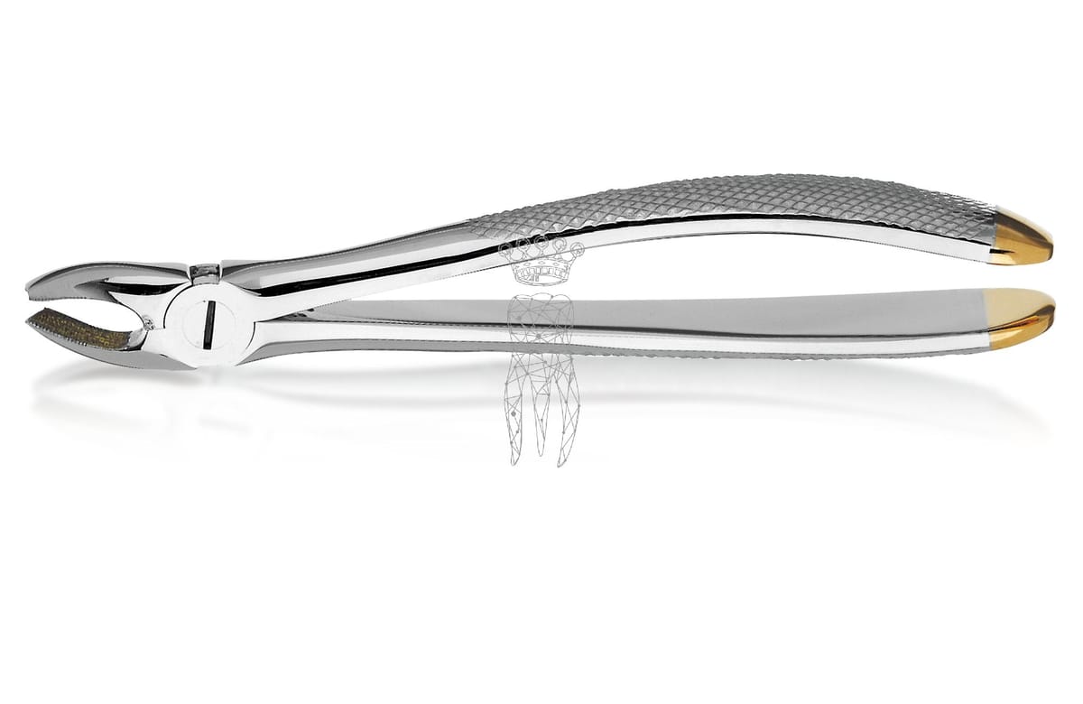 Zahnzange - diamantiert OK Molaren rechts – Carl Martin, Diamond-Coated Extraction Forceps