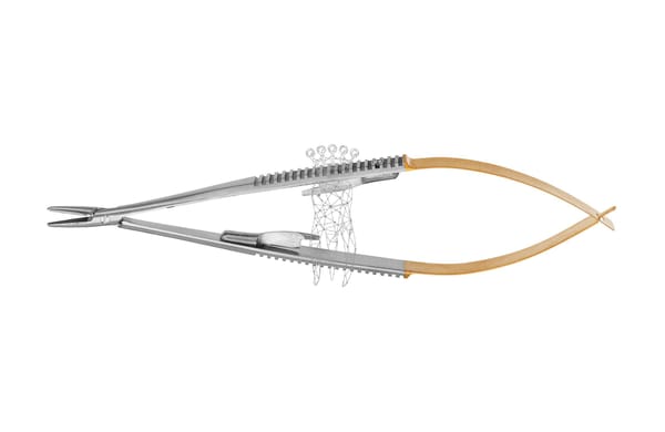 Nadelhalter Castroviejo 14cm TC