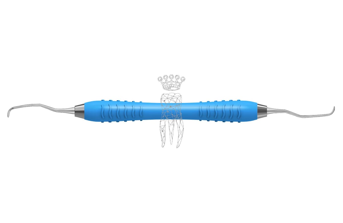 Kürette Gracey Colori-Silicon LiquidSteel – Carl Martin, Küretten