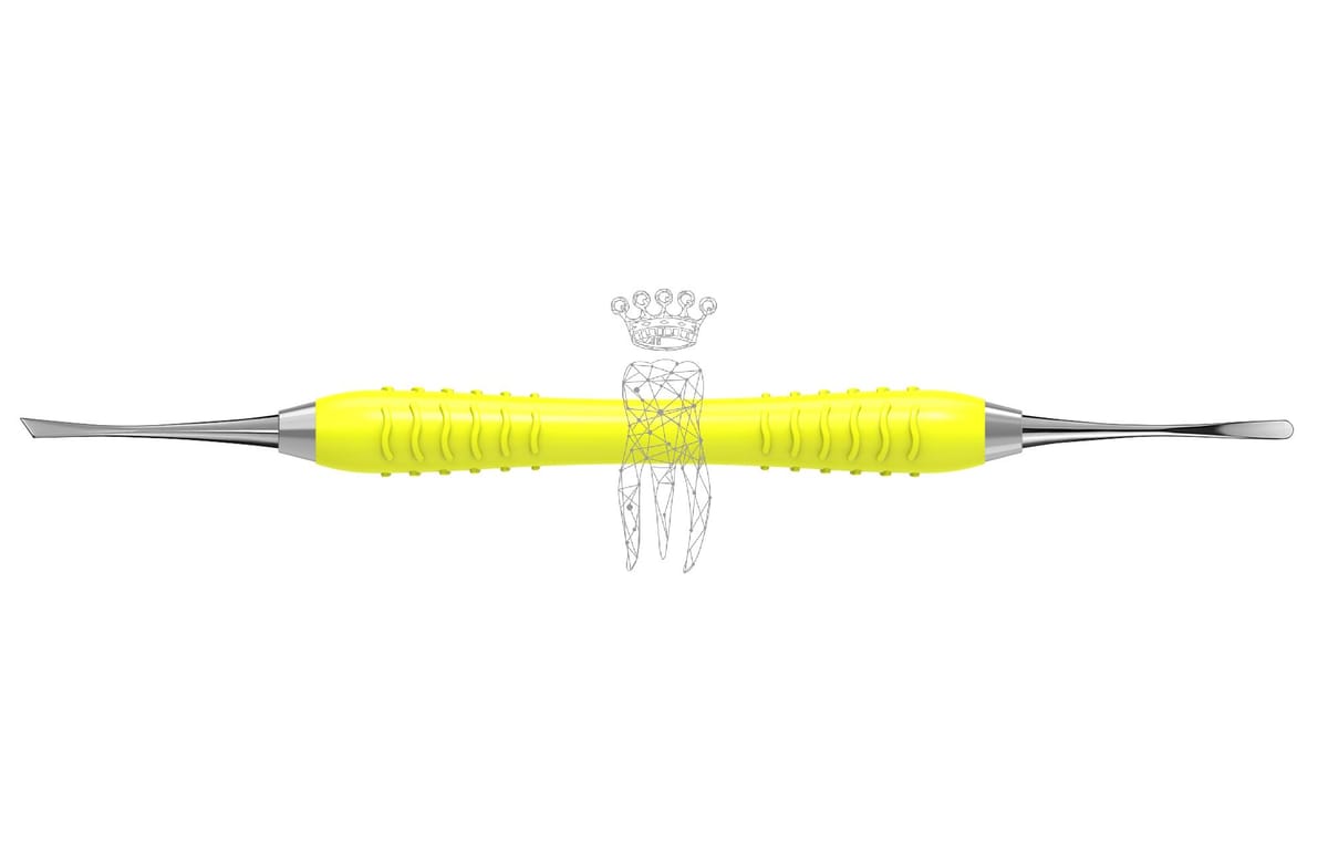 Raspatorium MINI-GLICKMAN Colori-Silicon Klinge 3.0mm / Raspa: 3.0mm – Carl Martin, Periosteal Elevators - Elevators