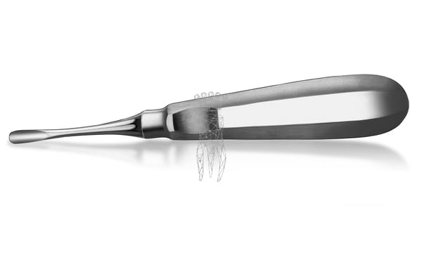 Luxationsinsinstrument gerade 5.0mm