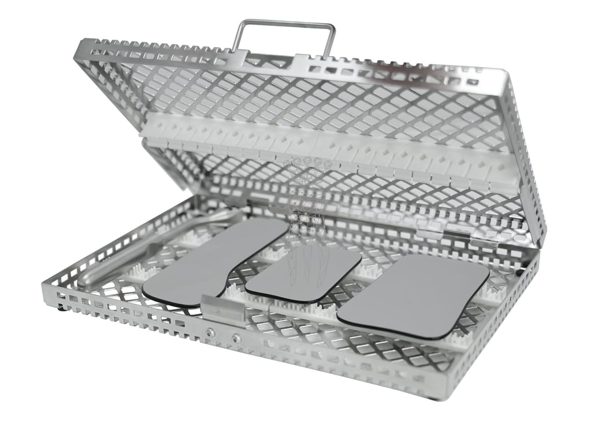 Fotospiegel SET im Tray incl. Halter – Carl Martin, Mundspiegel und Zubehör