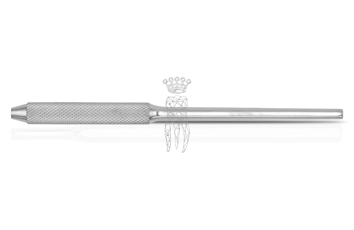 Mundspiegelgriff rund massiv rostfrei Gewinde M2.5mm – Carl Martin, Mouth Mirrors and Accessories