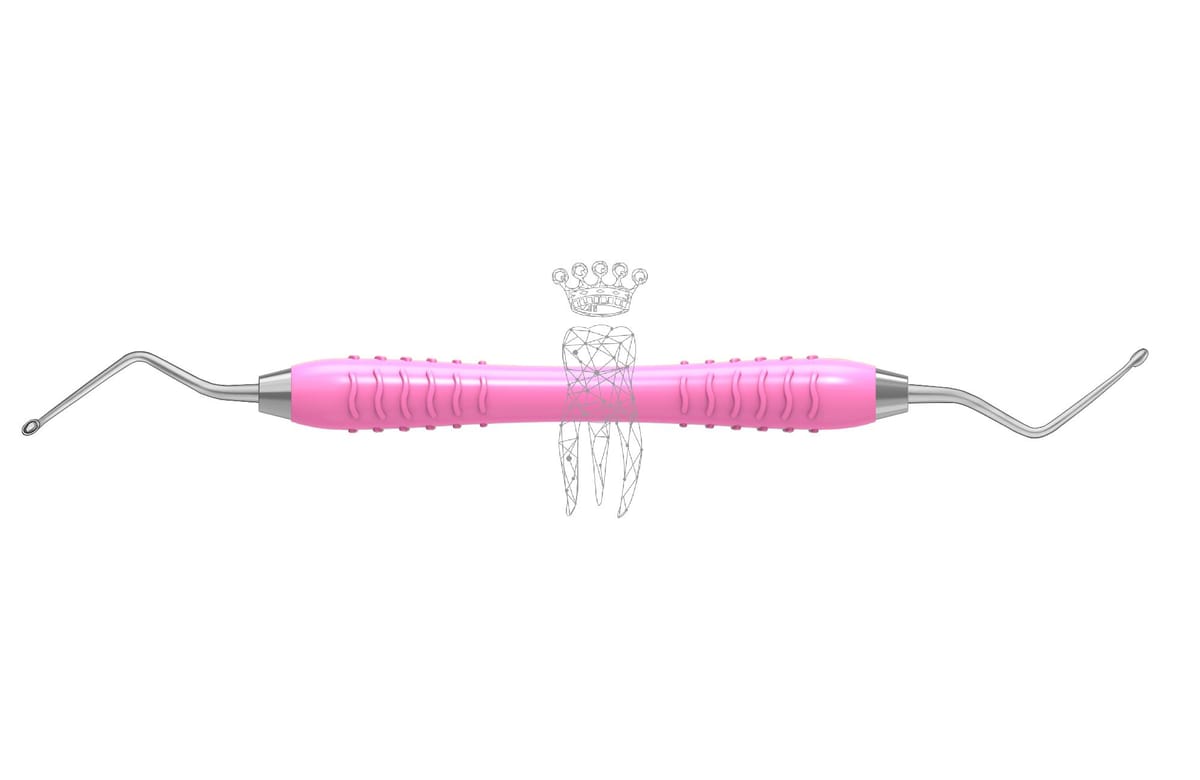 Scharfer Löffel Hemingway oval 2.0/3.0mm Colori-Silicon – Carl Martin, Sonstige Füllungsinstrumente