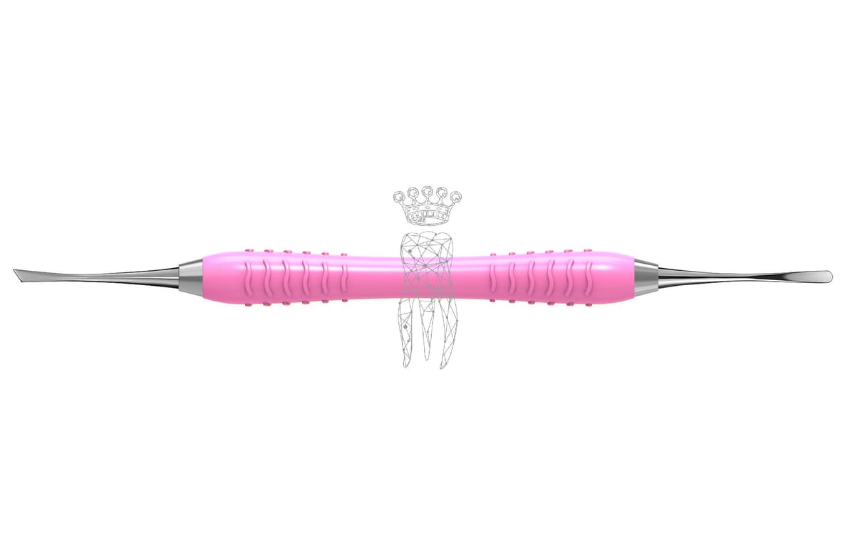 Raspatorium MINI-GLICKMAN Colori-Silicon Klinge 3.0mm / Raspa: 3.0mm – Carl Martin