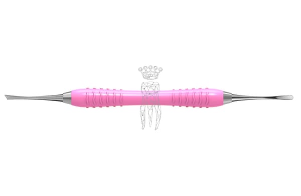 Raspatorium MINI-GLICKMAN Colori-Silicon Klinge 3.0mm / Raspa: 3.0mm