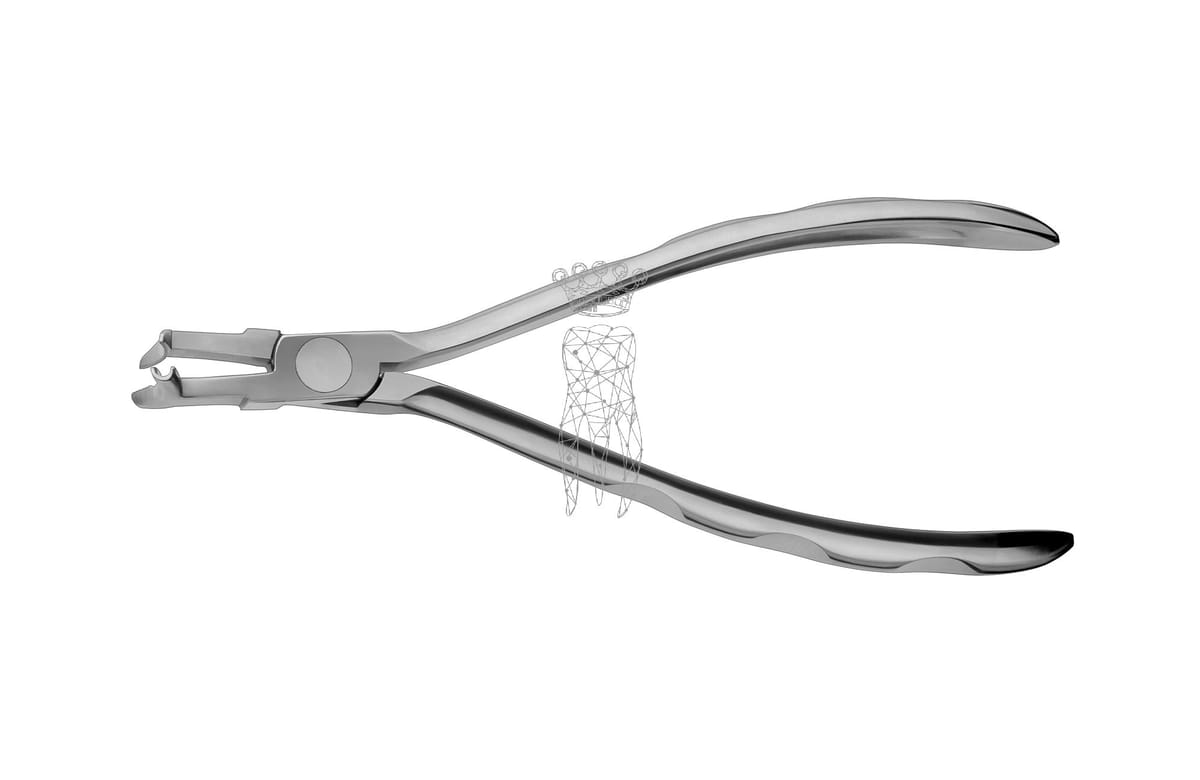 Hammerhead Mehrzweck-Biegezange 13cm für Nickel-Titan-Bögen/-Drähte – Carl Martin, Zangen