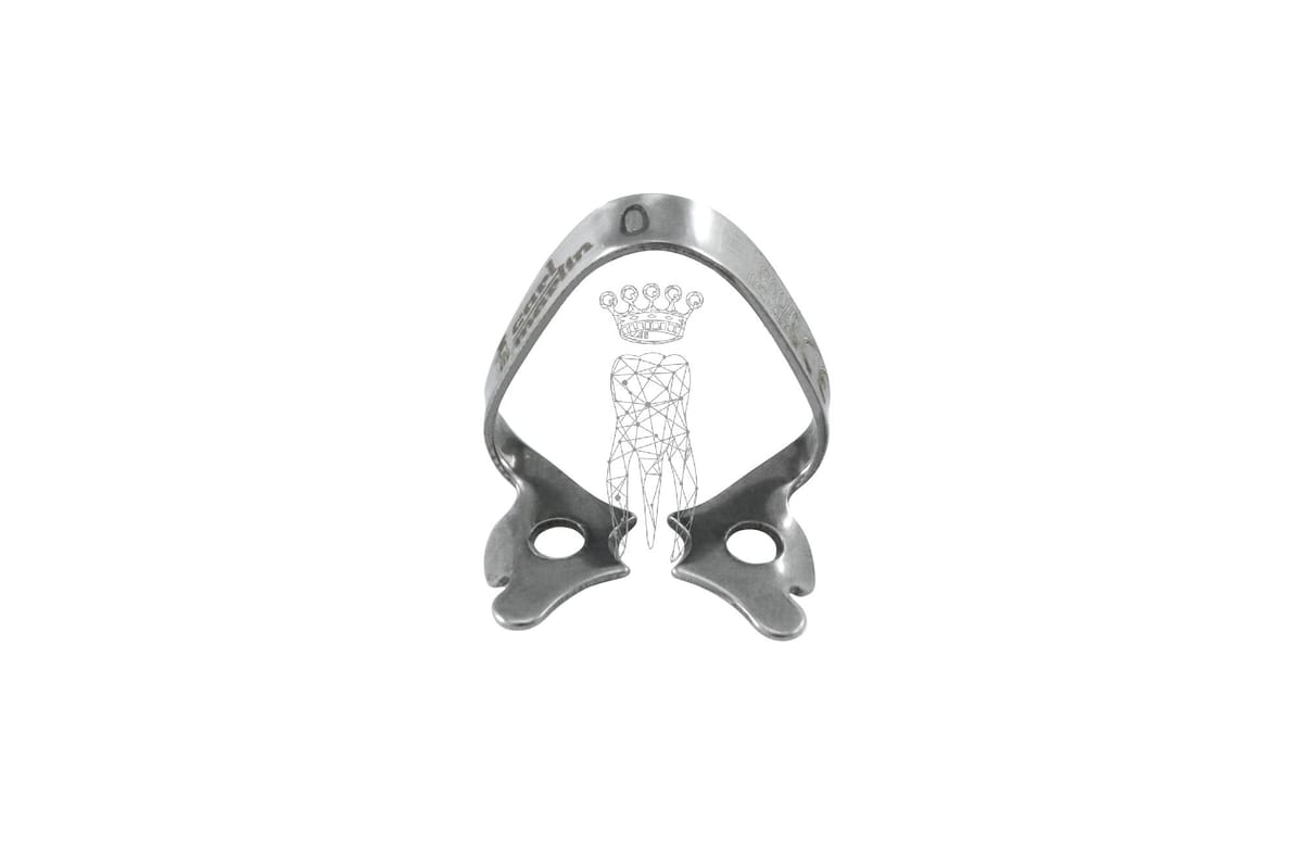 Kofferdamklammer #0 Prämolar – Carl Martin, Rubber Dam Clamps