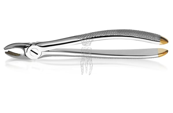 Zahnzange - diamantiert OK Molaren links