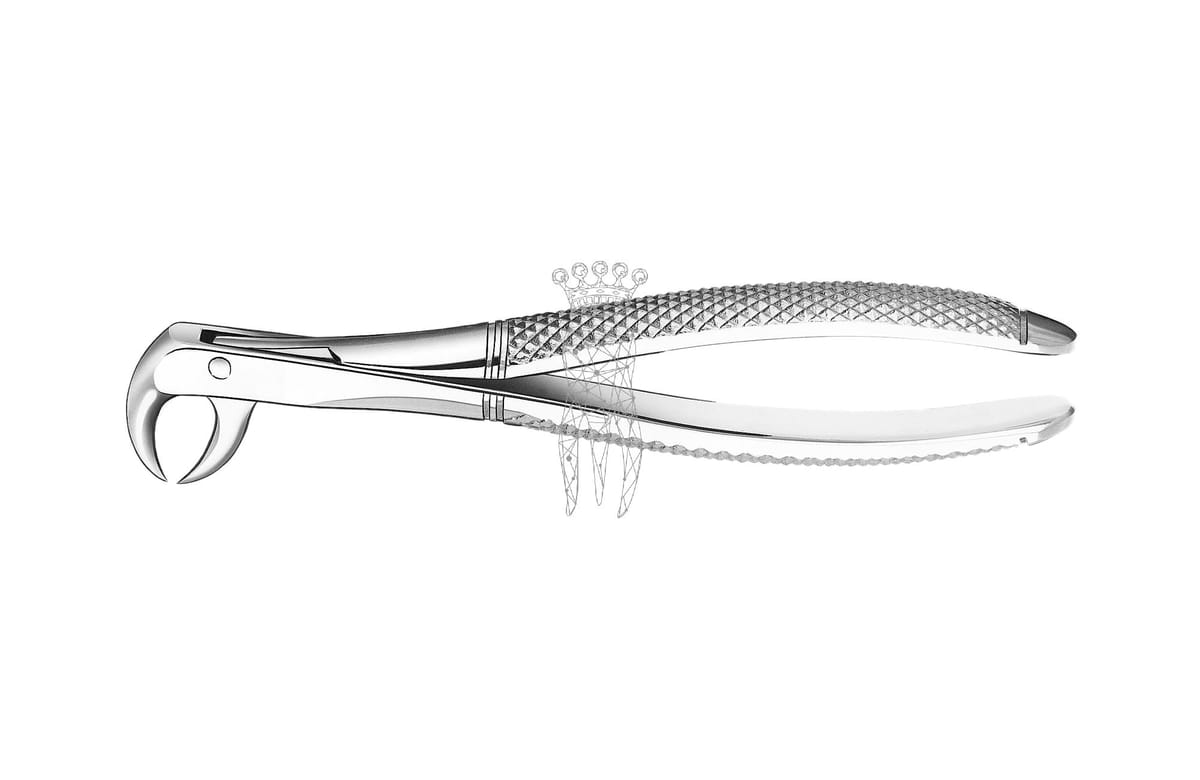 Zahnzange UK Molaren – Carl Martin, Extraction Forceps Upper Jaw