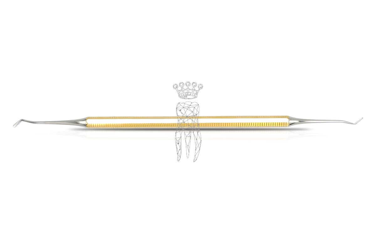Spatel Universal ASH 1.5/2.0mm -0,40mm Compositinstrument PolyFill GOLD – Carl Martin, Composite Instruments