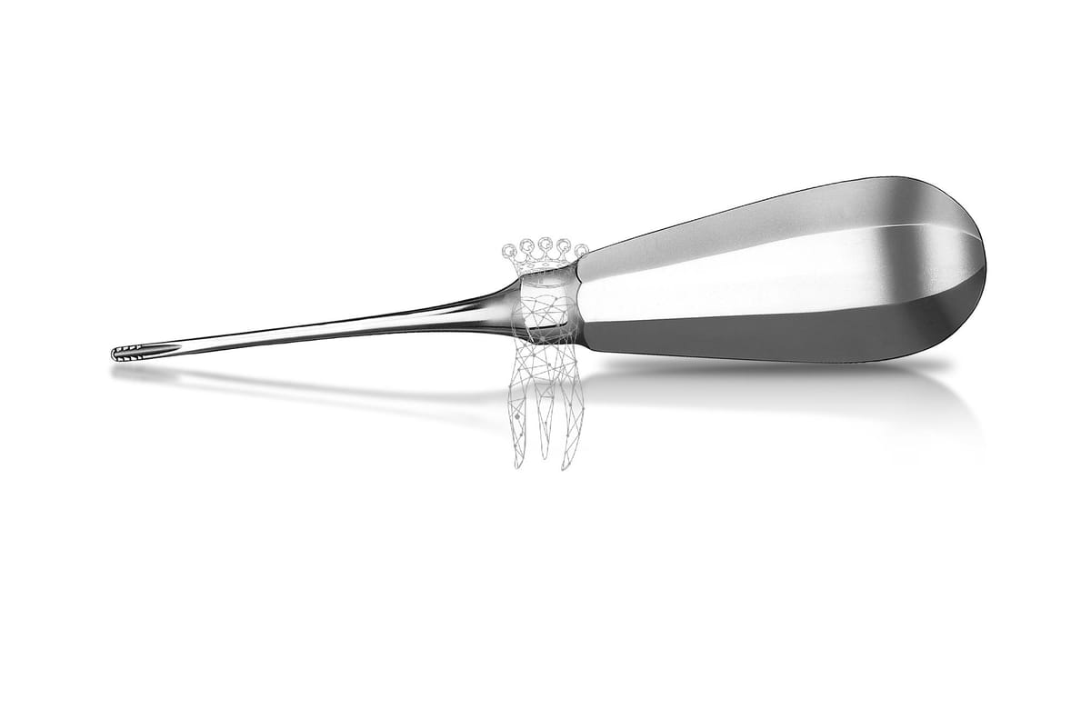 Wurzelheber Lindo/Levien 2.5mm mit feiner Zahnung – Carl Martin, Root Elevators