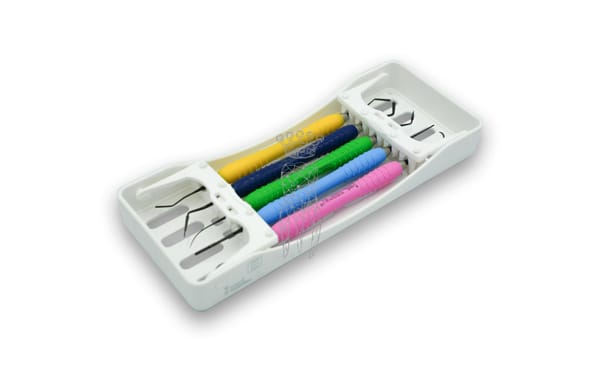 PolyFill Composit Set Anterior Tray weiß 3030-S-WE - Colori-Silicon BlackPlasma