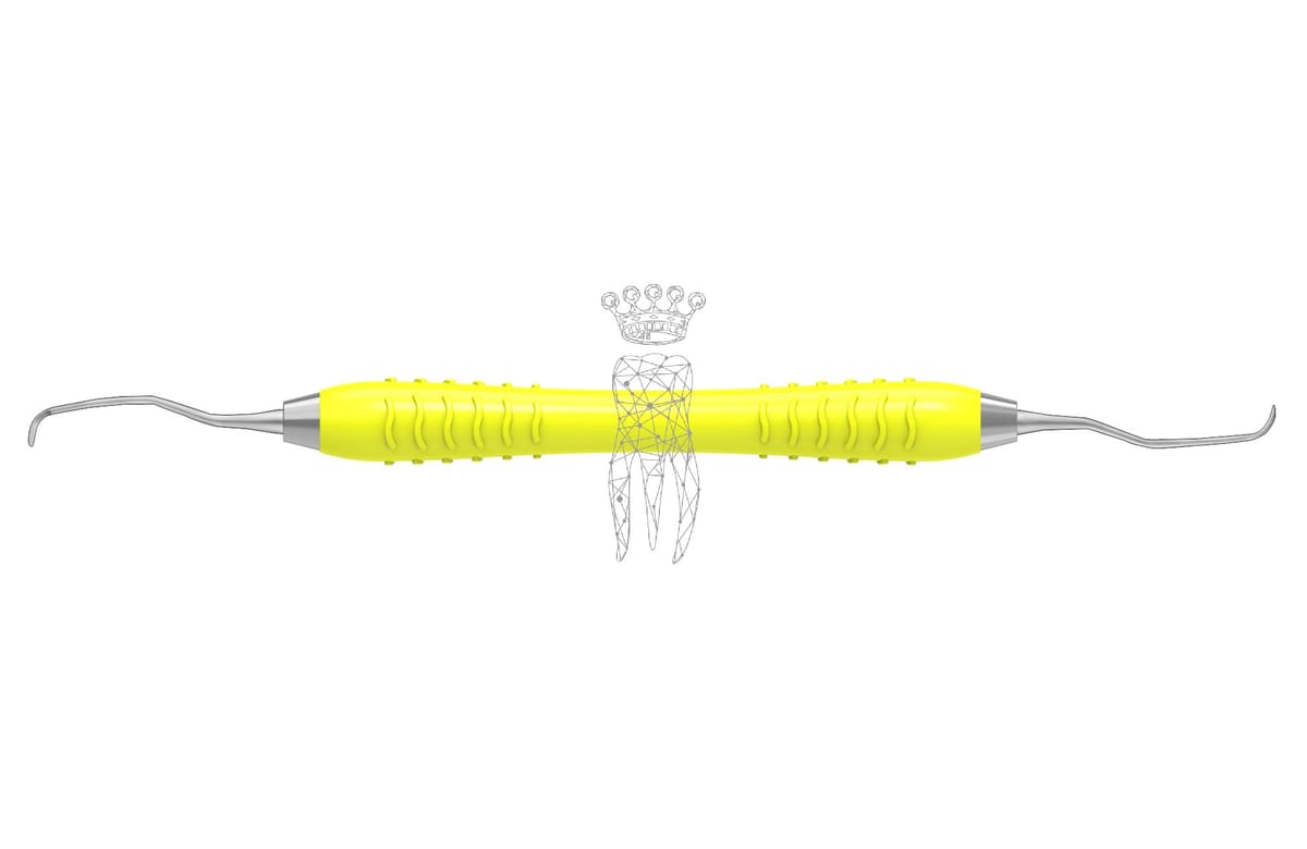 Kürette Gracey Colori-Silicon LiquidSteel – Carl Martin, Curettes