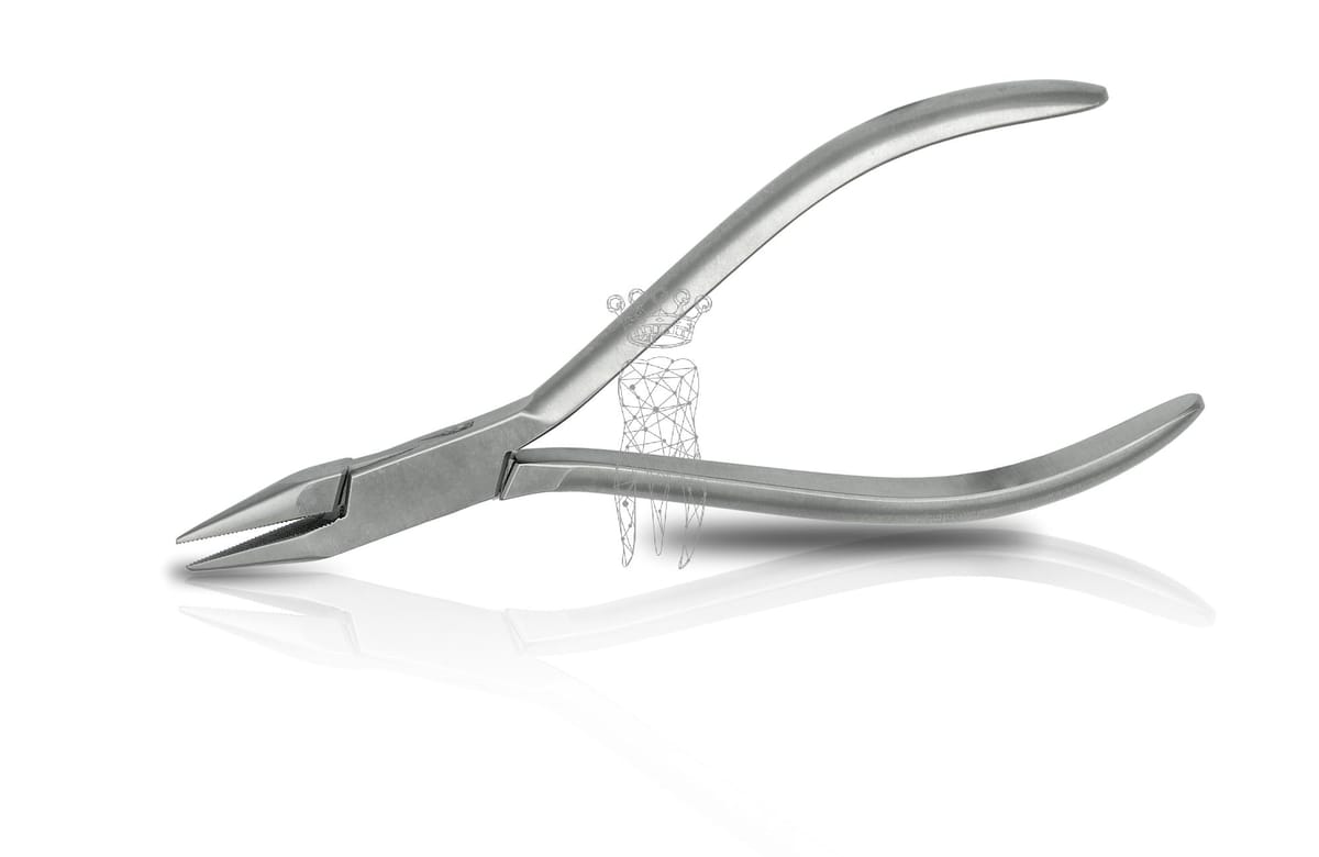 Flach-Spitzzange, gerieft RS – Carl Martin, Laboratory Pliers